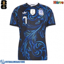 Fotballdrakt Herre Argentina Rodrigo De Paul #7 Bortedrakt VM 2026 Kortermet